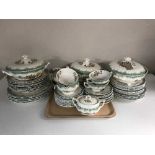 Approximately sixty four pieces of Royal Doulton Kingswood tea and dinner ware