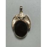 A vintage 9ct gold swivel fob