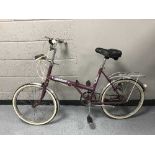 A Raleigh lady's bike