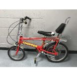 A Raleigh Chopper Mark 3 bike