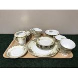 A tray of Noritake tea china