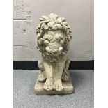 A garden figure - lion