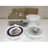 A large collection of collector's plates mostly boxed - Royal Worcester etc