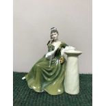 A Royal Doulton figure - Secret Thoughts