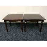 A pair of Stag Minstrel lamp tables