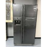 A Samsung American style fridge freezer