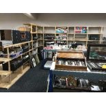 Six sets of Ikea Norrebo shelving