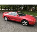 A Toyota MR2 GT 1998CC sports car, registration K421 TCU, first registered 30.04.