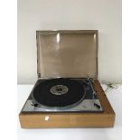 A Lenco Goldring GL75 stereo transcription turntable with booklet