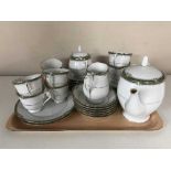 A Noritake Glenabbey china tea set