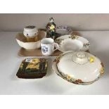 A collection of early 20th century English china incl.