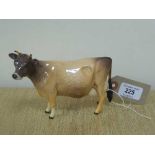 A Beswick figure - Jersey Cow Ch. "Newton Tinkle", model 1345, gloss.