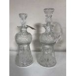 Two Edinburgh Crystal decanters