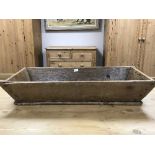 An antique elm trough