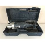 A cased Westfalia angle grinder and a Performance circular saw