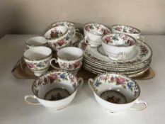 Approximately fifty one pieces of Royal Grafton Malvern bone china