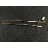 A William IV infantry officer's sword