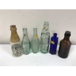 Forty nine glass and vintage bottles relating to breweries of the North East and Scotland