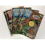 A box of 2000 AD comics