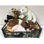 A basket of TY Beany Babies