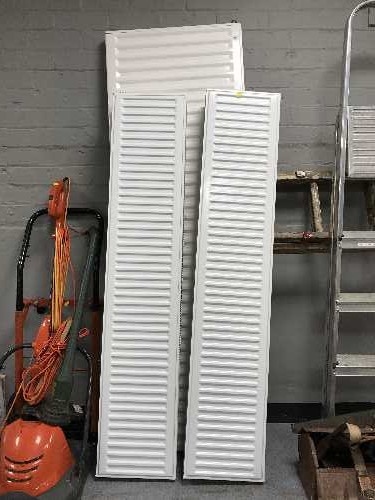 Three radiators