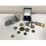 A collection of assorted coins inc.