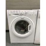 A Hotpoint washing machine