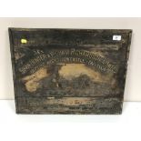 A wooden relief panel, Swan Hunter and Wigham Richardson Ltd,