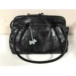 A black Radley hand bag