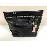 A black Radley hand bag