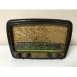 Three bakelite cased valve radios