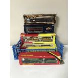 Two baskets of assorted rolling stock including Bachmann,