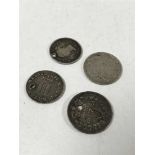 Four silver coins inc.