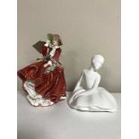 Two Royal Doulton figures,