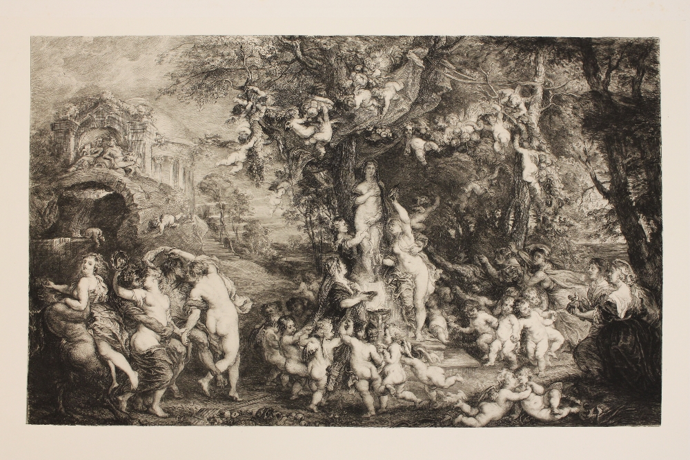 After Reubens - The Feast of Venus, 48 cm x 29.