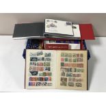 A good collection of stamps, first day covers,