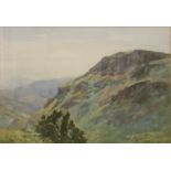ALFRED HEATON COOPER. A Sultry Day, Loughrigg. Watercolour. Signed. 36cm x 51cm.