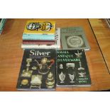 Silver & Metalware Collecting. 8 various vols., mainly in d.w's.