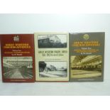 Great Western Railway. 3 quarto vols. in d.w's re. coaches & engine sheds.