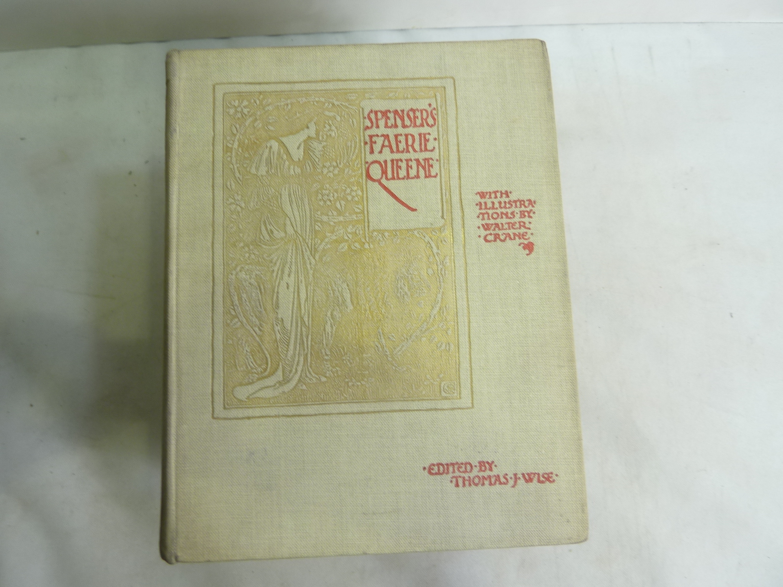 CRANE WALTER (Illus). Spenser's Faerie Queene. Vols. 1; 2; 3; 4 & 6 (of 6). Ltd. ed. 1000, ed. - Image 2 of 2