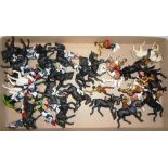 Britain's. Collection of mainly mounted plastic soldiers.