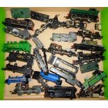 00 gauge. Box of locomotive chassis', motor units etc.