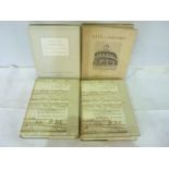 Royal Comm. on Historical Monuments. City of Cambridge. 2 vols. plus map box. Illus. Quarto. Orig.