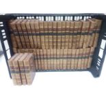 SCOTT SIR WALTER. The Waverley Novels. 48 vols. Eng. title & frontis. 12mo. Half calf, a nice set.