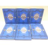 WILSON. Tales of the Borders. 6 vols. Eng. plates. Quarto. Orig. dec. blue cloth gilt, bright cond.