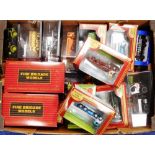 Collection of various diecast vehicles, boxed.