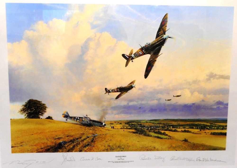 Three limited edition prints. "Aces on the Western Front", "Steinhoff Tribute", and "Eagle's Prey". - Image 3 of 3