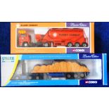 Corgi. (2) 74901 Articulated tanker – Rugby Cement. 76801 Articulated lorry – Stiller Transport.