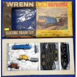 Wrenn N-Guage electric train set, defective box.