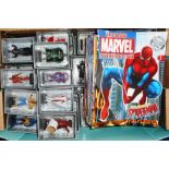 Marvel. Various Marvel Collection figures. With character booklets. All boxed.